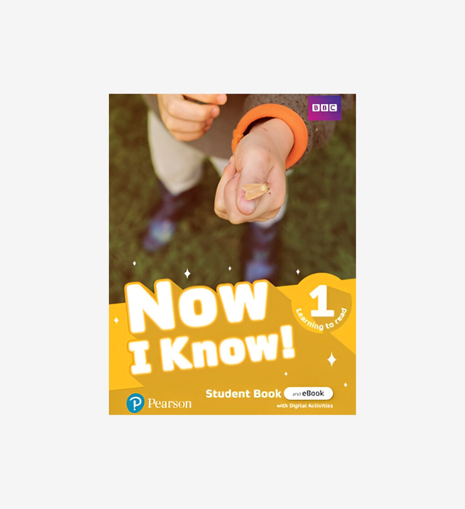 [9781292393179] Now I Know (IE) Level 1 (LTR) - Student Book and eBook with Digital Activities Access code - 1st Edition