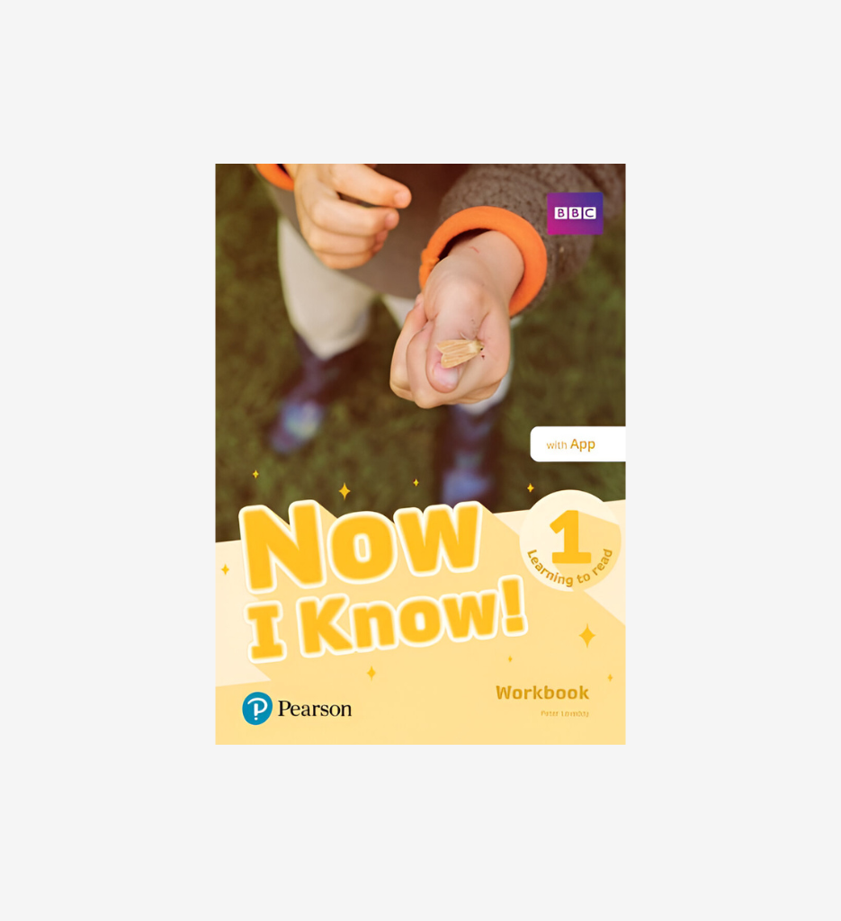 [9781292219318] Now I Know (IE) Level 1 (LTR) -  Workbook with App - 1st Edition